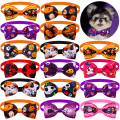 Miniatyrbillede 5 af 5: (12 stk.) Generisk kæledyrsslips Halloween-tema kæledyrsslips Uhyggelig Halloween kæledyrsslips Justerbar behagelig