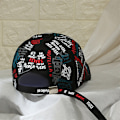 Miniatyrbild 2 av 5: Män Kvinnor Baseballkeps Tryckt Snapback Kepsmössa Mode Hip Hop Hatt Lätt Mjuk UV-skydd Sol H