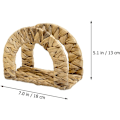 Miniatyrbillede 2 af 5: vandhyacint-servietholder, papirhåndklædedispenser, vertikal rattan-servietholder, spisebordsservietholder