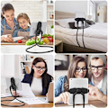 Miniatyrbild 5 av 5: Tablethållare iPad Stativ Universal Telefonstativ, Lat Stativ, DIY Flexibel Svanhalsfäste med Flera Funktioner