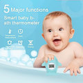Miniatyrbillede 2 af 5: Baby badetermometer, 2 i 1 bade- og rumtermometer