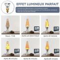 Miniatyrbillede 4 af 4: Lava Lampe 25W E14 R39 Varm Hvid Reflektorpære SES Lille Edison
