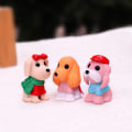 Pikkukuva 3 / 5: 8 kpl Koiran Kakku Topper, Pennun Kakku Topper Cupcake Topper, Mini Koira Pennun Hahmot Leikki, Koiran Kakku Koristeet Lapsille Syntymäpäiville