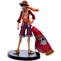 Miniatyrbilde 2 av 4: Anime Monkey D. Luffy Actionfigur Anime Monkey D. Luffy PVC Actionfigur 17cm Skrivebordsleke Samleobjekt