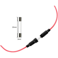 Miniatyrbillede 2 af 4: 5 x 20 mm AGC Inline Sikringsholdere 32V 20A, Hurtigblæsende Skrue Type