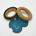 Miniatyrbilde 2 av 4: （Khaki + Blå）Erstatningsøreputer for Bose QuietComfort QC15 QC2
