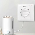 Miniatyrbild 5 av 5: Nedräkningstimer: 60 minuters timerljusströmbrytare med timer, vattenskyddad, gräva hål för installation