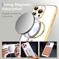 Miniatyrbild 3 av 4: 1 st  för iPhone 16 Pro Max MagSafe-fodral med kameraskydd, fullständigt skyddande transparent magnetiskt fodral kompatibelt med