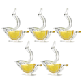 Miniatyrbilde 1 av 3: Sitronpresser Klips Akryl Manuell Sitronskivepresser Conven