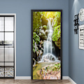 Miniatyrbilde 1 av 5: (38,5*200cm*2stk) 3D-effekt plakat dørklistremerke 43