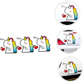Miniatyrbilde 5 av 5: 3 stk Unicorn Klistremerker Personlige Bilsticker Autosticker Refleks Bilsticker Bilskrog Bilsticker Refleks Fil