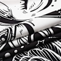 Pikkukuva 5 / 5: Tarot-gobeläng Mandala indisk bohemisk psykedelisk gobeläng N