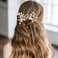 Miniatyrbillede 3 af 5: (Guld) 3 stk. Mode Retro Elegant Dame Perle Rhinestone Hår Tilbehør