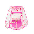 Miniatyrbild 4 av 4: Princess Pop Up Playhouse, Lek Tält, Lek Tält Slott Fällbar Popup Bollar Hus för Baby