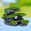 Miniatyrbillede 3 af 5: Akvarium View Stone Resin Akvarium Dekoration Betta Huler Stenlandskab, Stenhule til Fisk, Stenlandskab