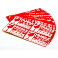 Miniatyrbillede 4 af 4: Fragile håndteringsetiketter, 300 stk., (6\" x 3,5\")