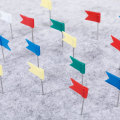 Miniatyrbillede 3 af 5: 100 stk. flagpin, trykflag, flag trykpin, flag trykpin, markering