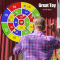 Pikkukuva 3 / 3: Suuri 73,7 cm:n lasten darttipeli, darttipeli