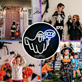 Miniatyrbillede 4 af 4: Halloween Hvid Blå Led Boo Neon Lys Skilte til Vægskilt Usb Drevet Sjov Lampe Lys Op Skilte til Soveværelse Spilrum B