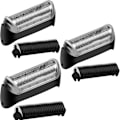 Miniatyrbilde 1 av 5: 3 stk - Braun 10B/20B erstatnings barberhode, ikke-original, R