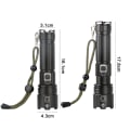 Miniatyrbilde 3 av 5: Ultra kraftig LED-lommelykt, 3000 lumen oppladbar lommelykt