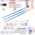 Miniatyrbilde 4 av 5: Daisy Maling etter tall for voksne, 40×50cm Daisy Digital Painting Kit Akrylmaling etter tall DIY Cr