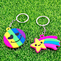 Miniatyrbillede 5 af 5: 30 stk. Mini Emoji nøglering (tilfældig stil), Smileys nøglering, nøglering