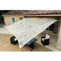 Miniatyrbilde 3 av 5: Perforert skyggeklut - 85 g/m2 - I polyester - Kvadrat - 3 x 4