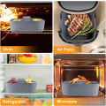 Miniatyrbilde 4 av 5: 21x7cm, 3-pak silikonformer for airfryer, tilbehør til frityrkoker