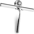 Miniatyrbilde 1 av 4: Dusj-squeegee i rustfritt stål, silikon dusj-squeegee med krok, ingen boring, vindusvasker for bad, speil, fliser