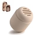 2 st Khaki Makeup Sponge Holder, Silikon Resväska för Skönhetssvampar