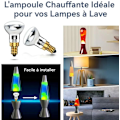 Miniatyrbillede 3 af 4: Lava Lampe 25W E14 R39 Varm Hvid Reflektorpære SES Lille Edison