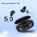 Pikkukuva 3 / 5: Langattomat Bluetooth 5.0 -kuulokkeet, jopa 50 tunnin toistoaika, basso S