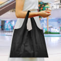 Miniatyrbilde 5 av 5: 2 stk. Gjenbrukbare handleposer, Nylon Vanntett Tote Bag Handleposer Fold opp Tote Folding in