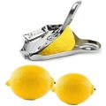 Miniatyrbillede 3 af 5: 4 stk. manuel citronpresser i rustfrit stål, manuel citronpresser, citronskivepresser, køkken manuel Le