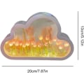 Miniatyrbilde 4 av 5: Skytulipan speil, 2 i 1 skytulipan bordlampe med speil, LED tulipan bordlampe nattbordslampe for