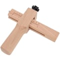 Miniatyrbilde 5 av 5: 180x41mm Håndlaget Tre Lærremse Andre Hageverktøy Trelistkutter Beltekutter med Justerbar Stangkutter