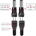 Miniatyrbillede 6 af 6: 30W Universal AC til DC 3V 4.5V 5V 6V 7.5V 9V 12V 2.1A Switching Power Adapter med 9 LED-stik