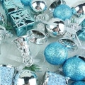 Miniatyrbilde 2 av 4: Pakke med 32 stk dekorasjoner juletrepynt plast