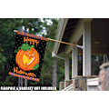 Miniatyrbild 3 av 4: Happy Halloween Halloween-flagga Dubbelsidig för Utomhus Höst Husgård Dekoration