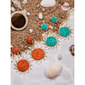 Miniatyrbilde 2 av 4: Håndlagde Raffia Dingle Øredobber - Boho Statement Solstråle Øredobber for Sommerferie på Stranden