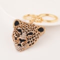 Miniatyrbillede 3 af 5: Leopard Taskecharms Tilbehør Taske Nøglering til Kvinder