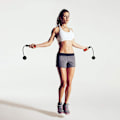 Miniatyrbild 4 av 4: 1 röd hopprep, fitness träningsrep hopprep utan rep, justerbar vikt hopprep utan rep