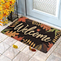 Miniatyrbild 1 av 5: Höstlöv Välkommen Dörrmatta Inomhus Utomhus Hem Framsida Veranda Mattor Thanksgiving Matta Present Höst Ingång Dekoration Sup