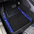 Miniatyrbild 2 av 6: (Blue Diamond) Blanka Rhinestone Diamant Bilgolvmattor, Glittrande Kristallmatta Halksäker PVC Häl P