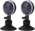 2-pack Justerbara Roterande Luftstenar med Bubblor - Syrediffusor med Sugkoppar - för Akvarier - Hydroponisk Pump