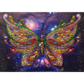 Miniatyrbillede 1 af 5: DIY 5D Special Shape Diamond Painting by Number Kit Crystal Rhine