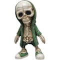 Miniatyrbillede 1 af 5: 2 Statuer Seje Skelet Figurer Harpiks Kunsthåndværk Statue Skull Sculp