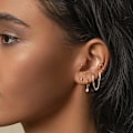 Miniatyrbilde 2 av 4: (Gull) Dameøredobber dobbel bøyle Legering øredobber Egnet for flere helix piercinger Helix pierc
