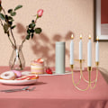 Miniatyrbild 4 av 5: 1 st Ljusstake, 4 Guld Ljusstakar, Metall Ljusstake Ställ, Mantel Ljusstake för Bordsdekoration